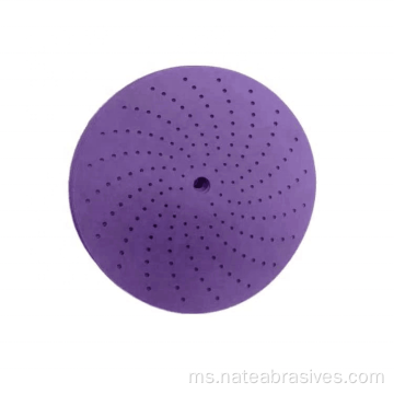 Automotive Hook Loop Sanding Disc Paper Purple Film